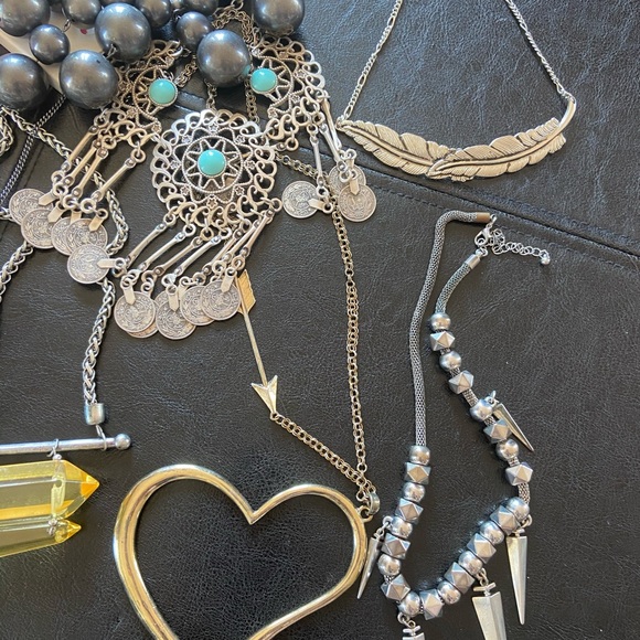 Bold Statement Necklace Lot! Urban Outfitters H&M - Picture 4 of 4